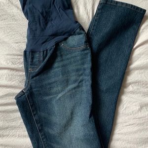 Like NEW MATERNITY jeans - size small